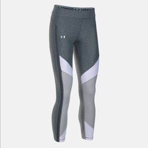SALE Under armour color block ankle crop gray S